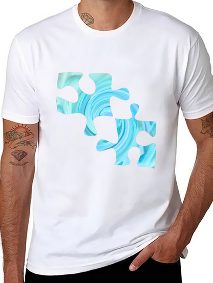 Puzzle Piece T-Shirt - Unique Design