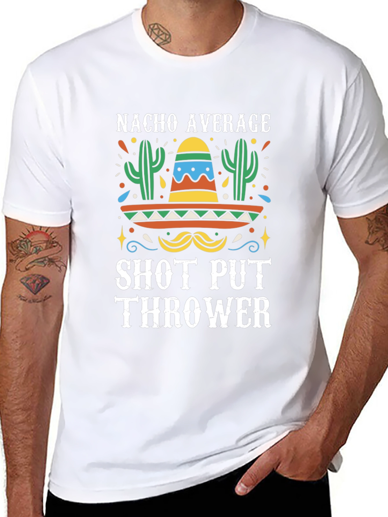 Nacho Average Shot Put Thrower T-Shirt