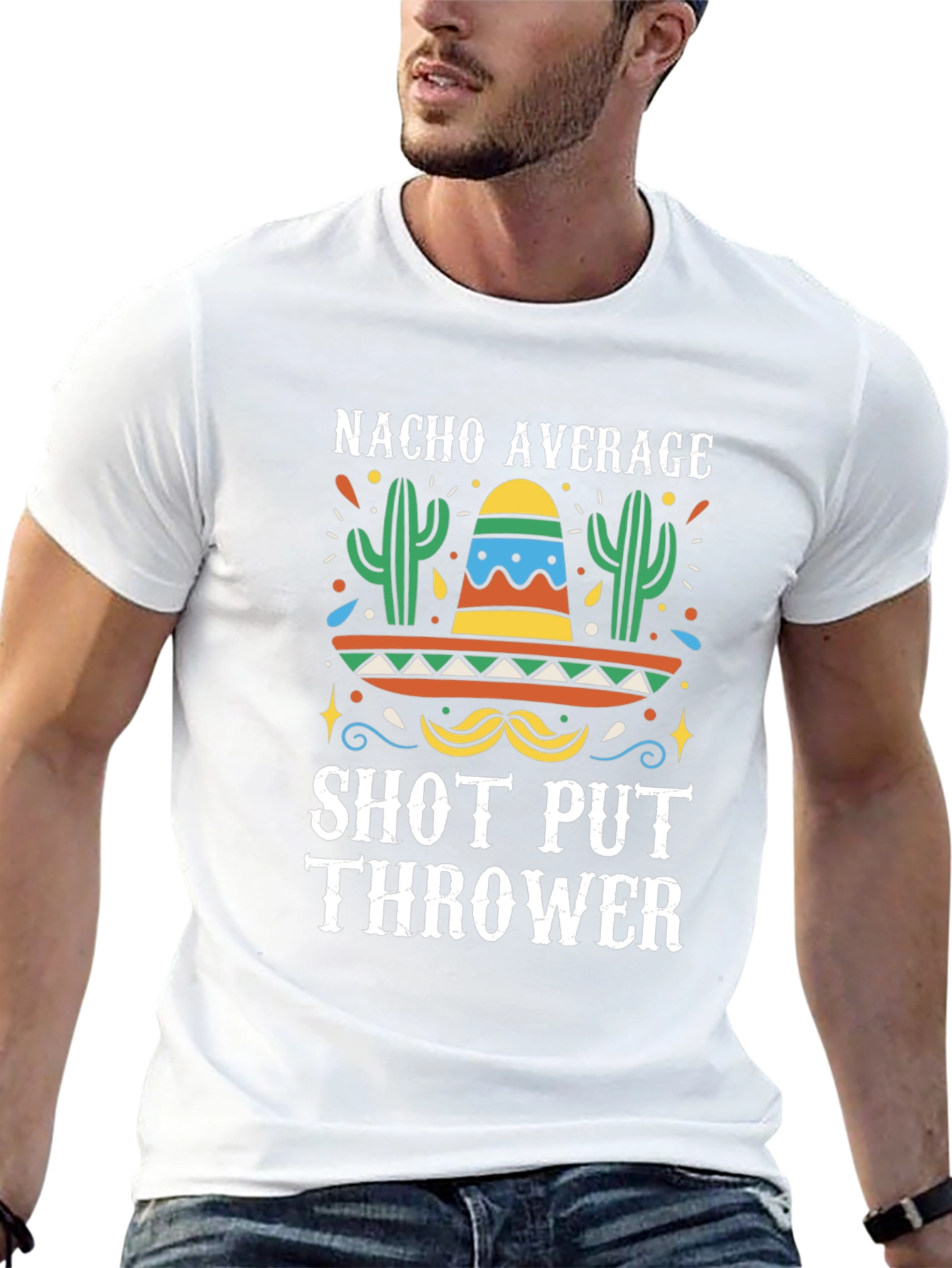 Nacho Average Shot Put Thrower T-Shirt