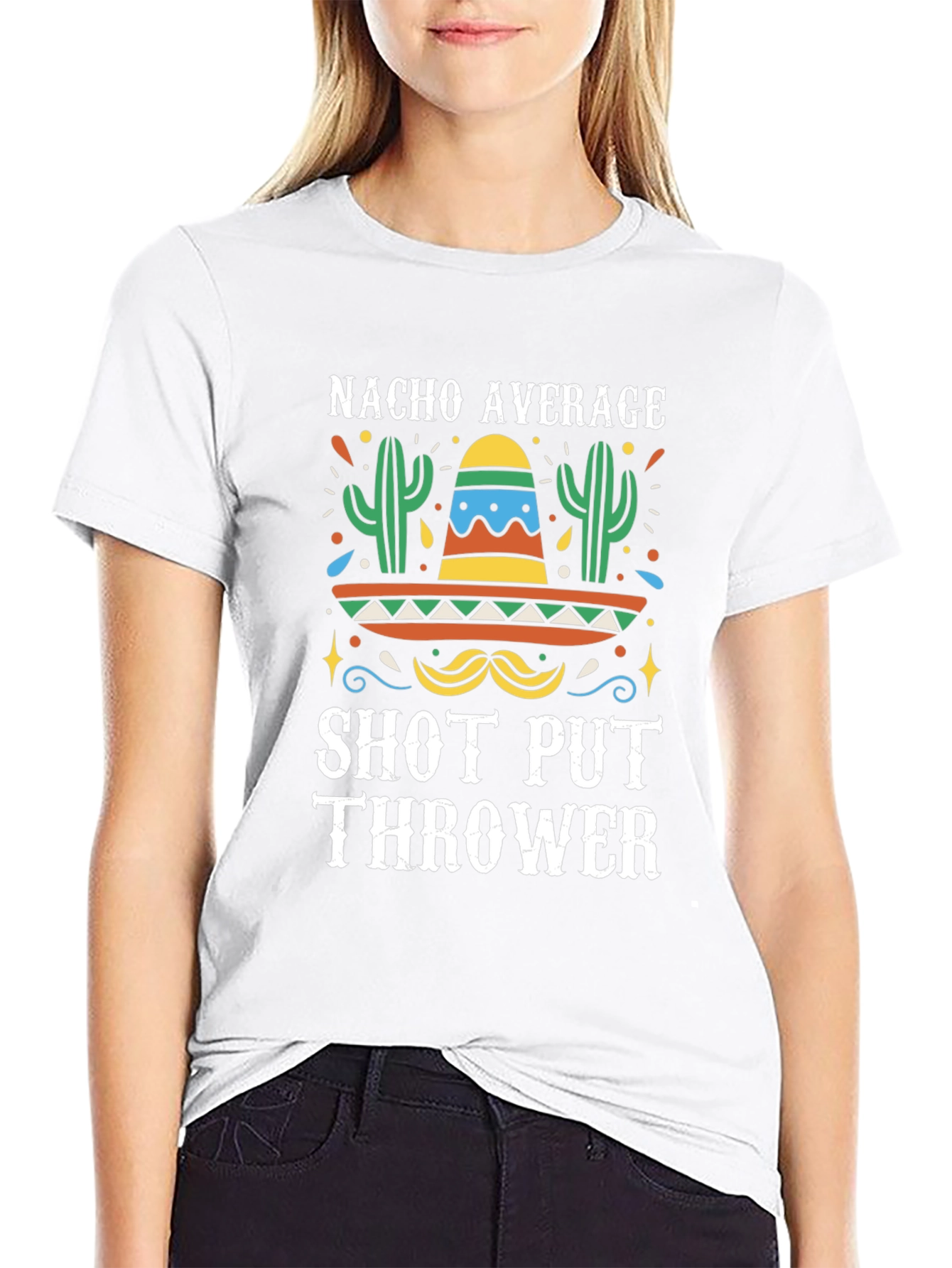 Nacho Average Shot Put Thrower T-Shirt