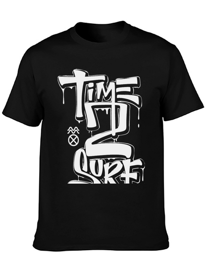 Time 2 Surf Black T-Shirt