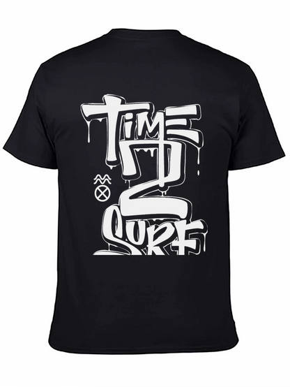 Time 2 Surf Black T-Shirt