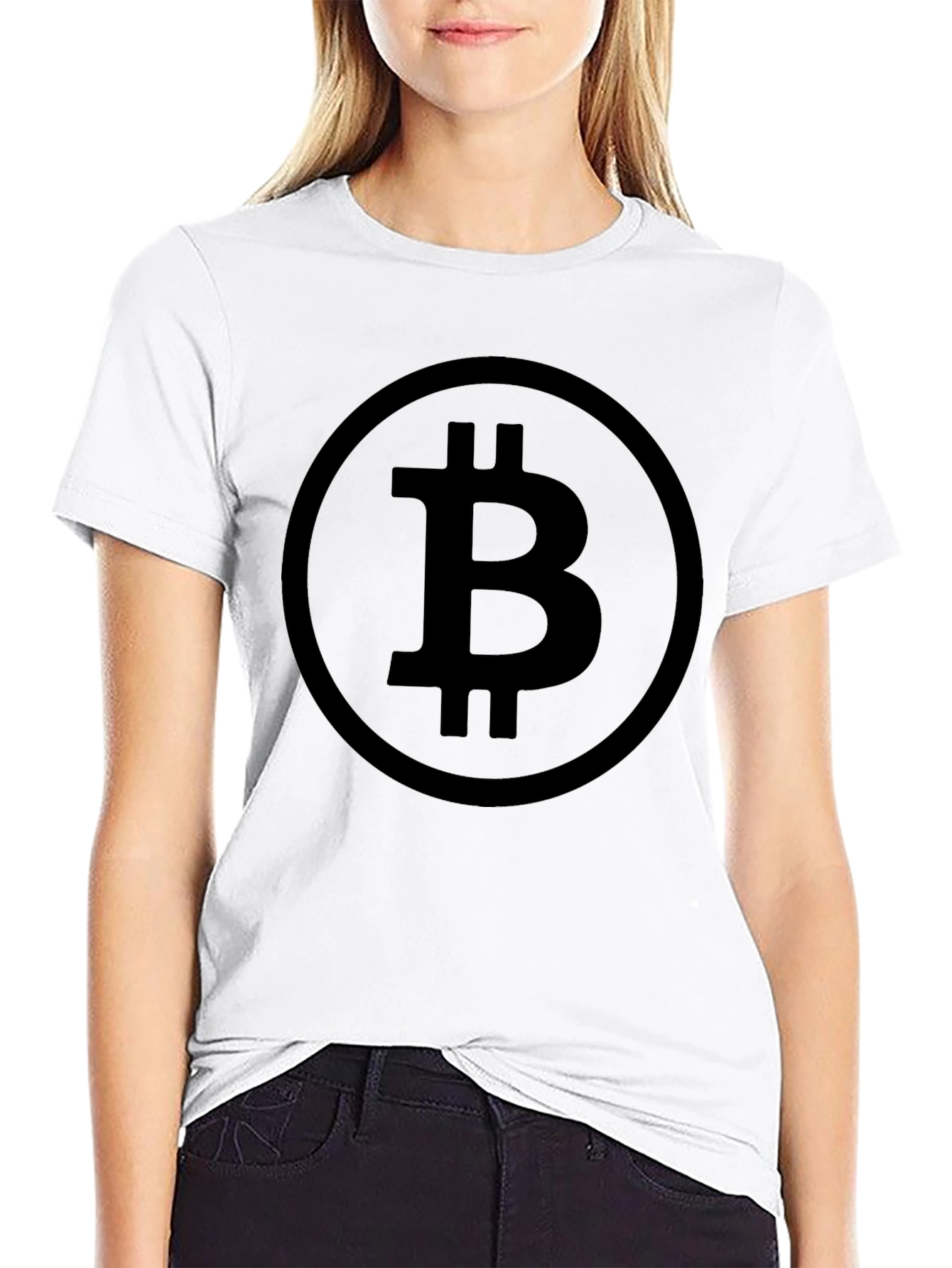Bitcoin Logo T-Shirt - Crypto Enthusiast Apparel