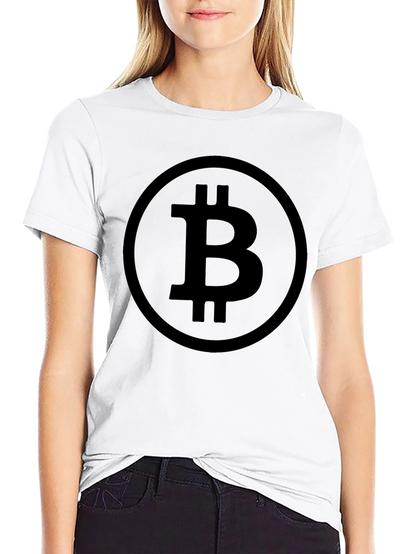 Bitcoin Logo T-Shirt - Crypto Enthusiast Apparel