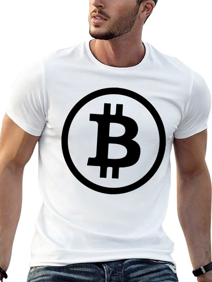 Bitcoin Logo T-Shirt - Crypto Enthusiast Apparel