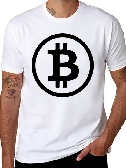 Bitcoin Logo T-Shirt - Crypto Enthusiast Apparel