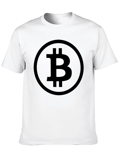 Bitcoin Logo T-Shirt - Crypto Enthusiast Apparel