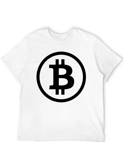 Bitcoin Logo T-Shirt - Crypto Enthusiast Apparel