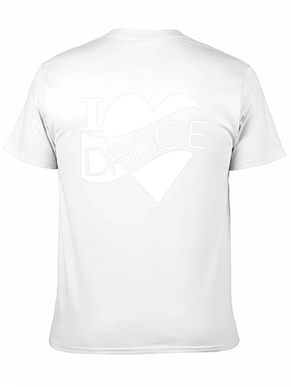 I Heart Dance Graphic Tee - Stylish Black T-Shirt
