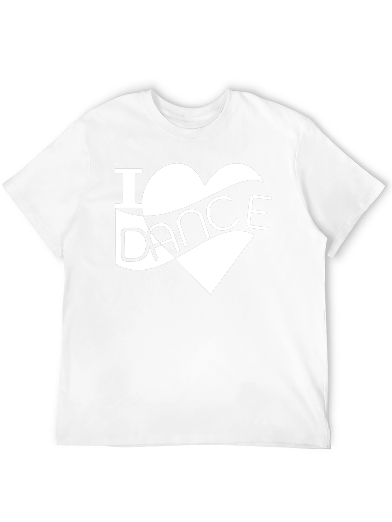 I Heart Dance Graphic Tee - Stylish Black T-Shirt