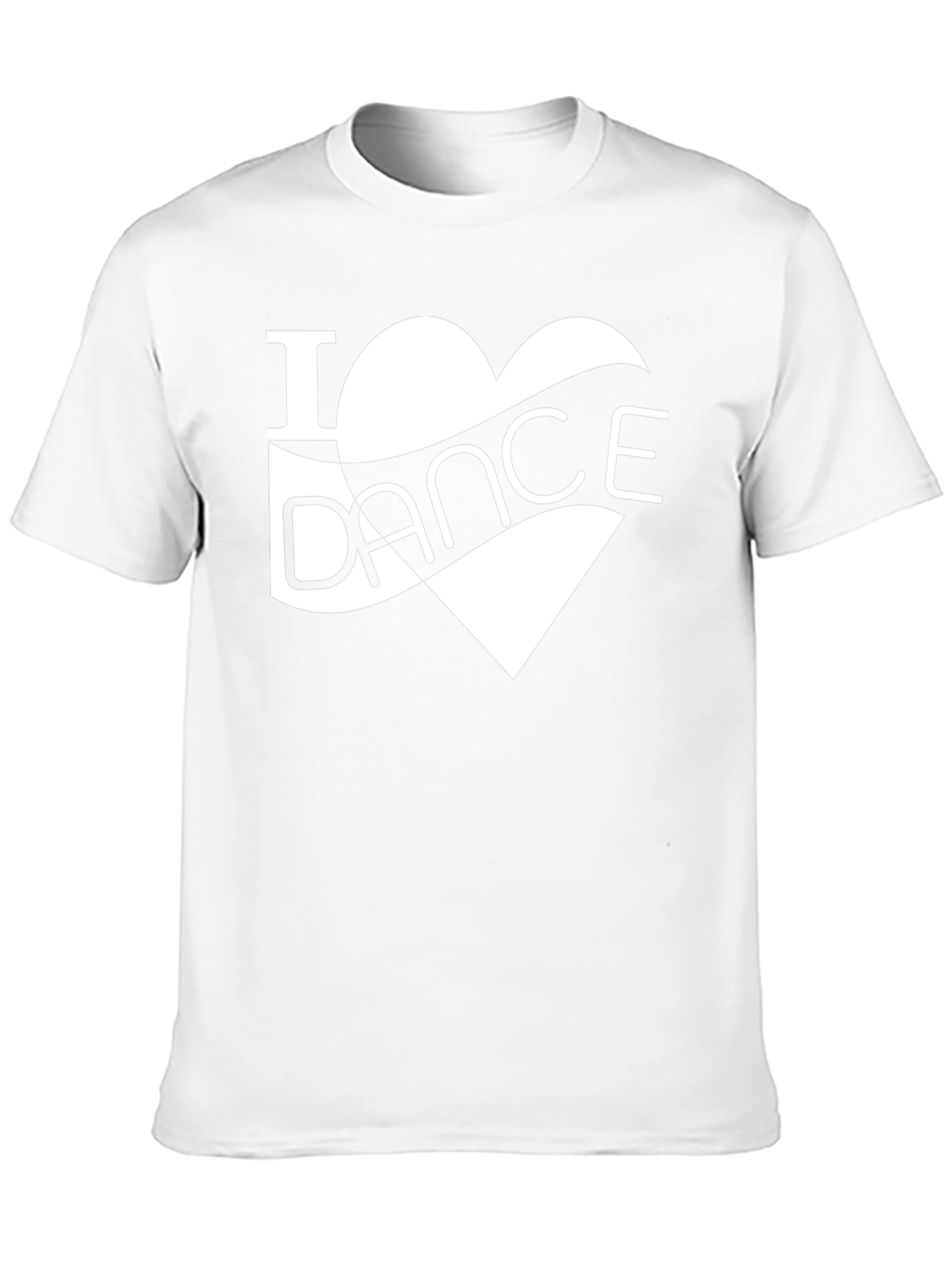 I Heart Dance Graphic Tee - Stylish Black T-Shirt