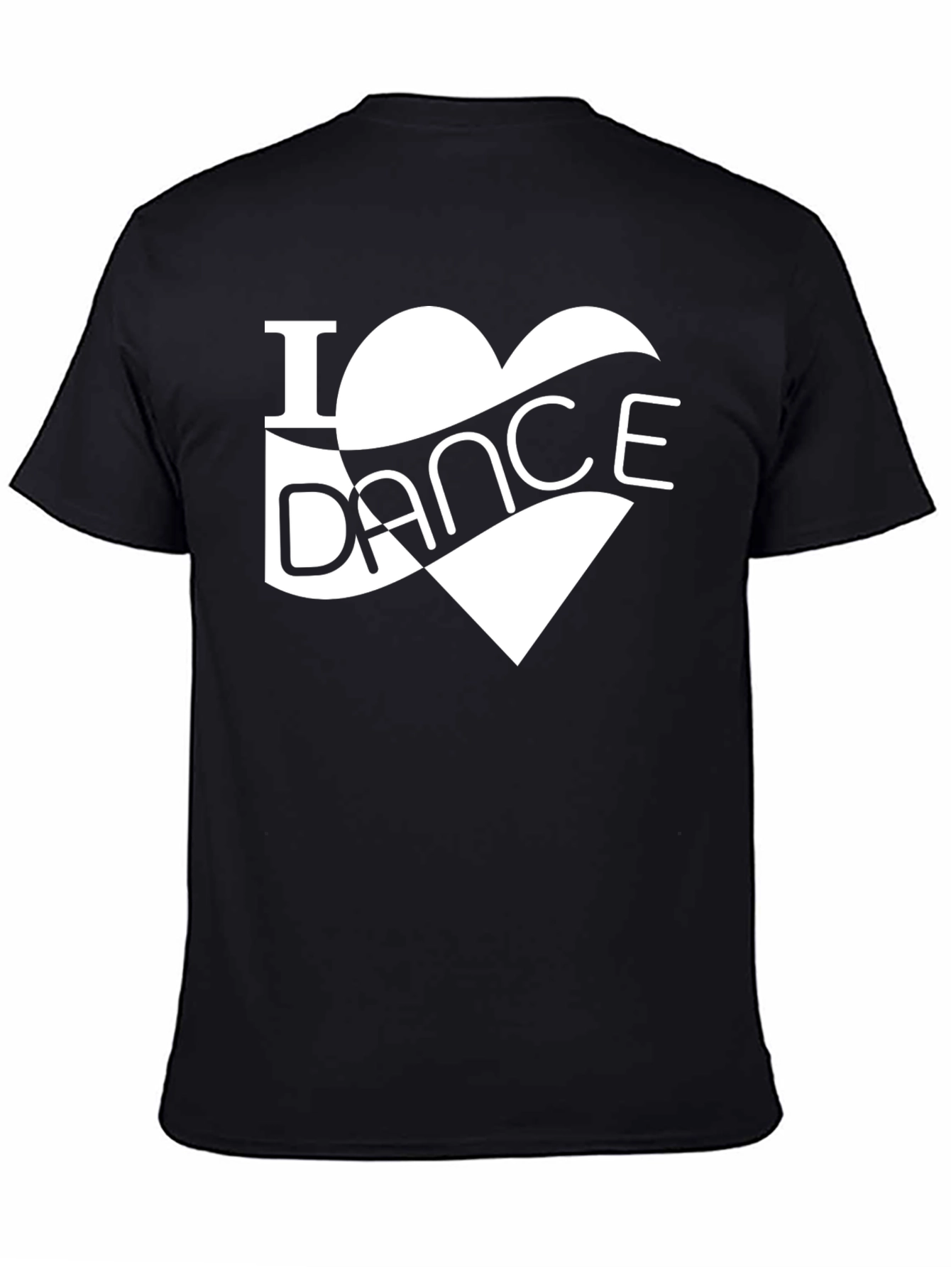 I Heart Dance Graphic Tee - Stylish Black T-Shirt