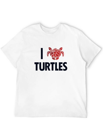 I Love Turtles T-Shirt - Unique Graphic Tee