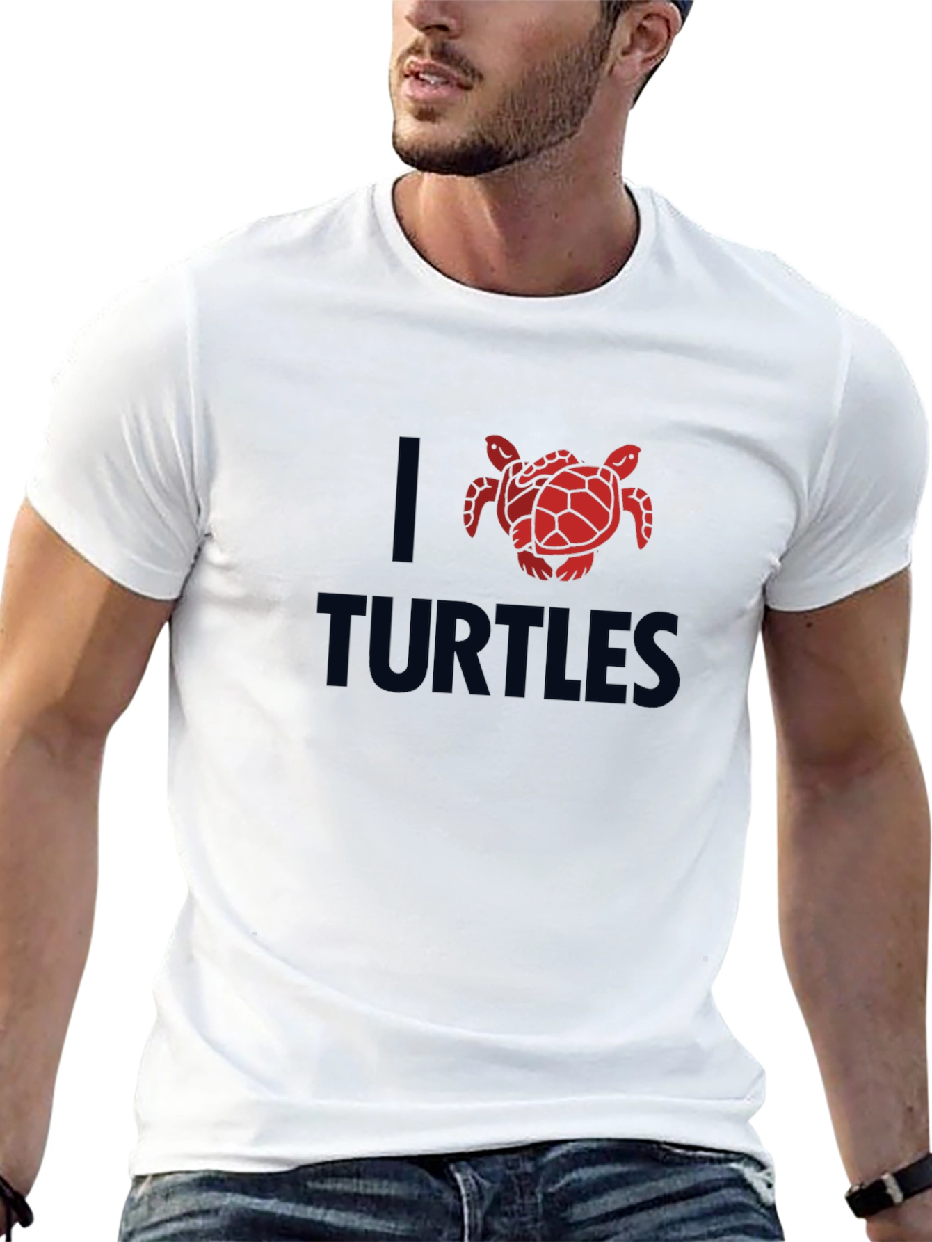 I Love Turtles T-Shirt - Unique Graphic Tee