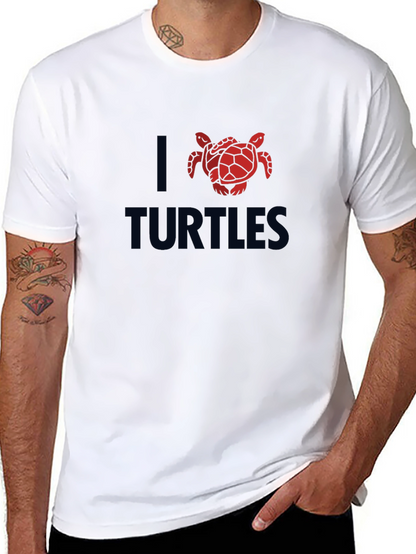 I Love Turtles T-Shirt - Unique Graphic Tee