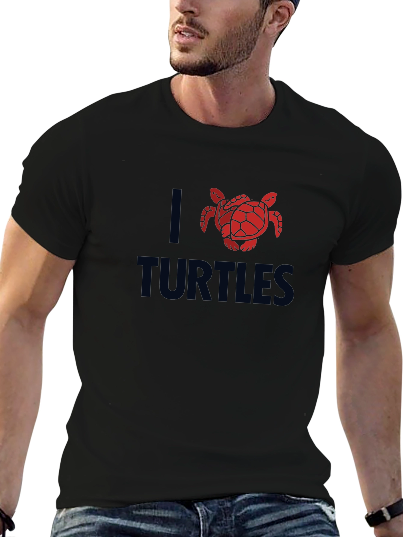 I Love Turtles T-Shirt - Unique Graphic Tee