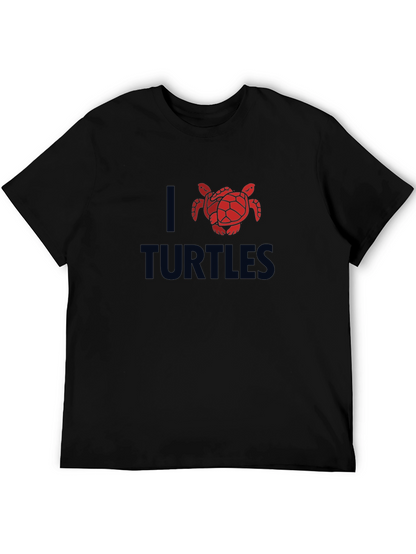 I Love Turtles T-Shirt - Unique Graphic Tee