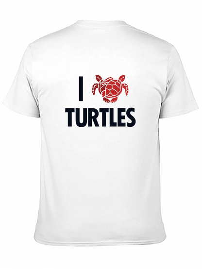 I Love Turtles T-Shirt - Unique Graphic Tee