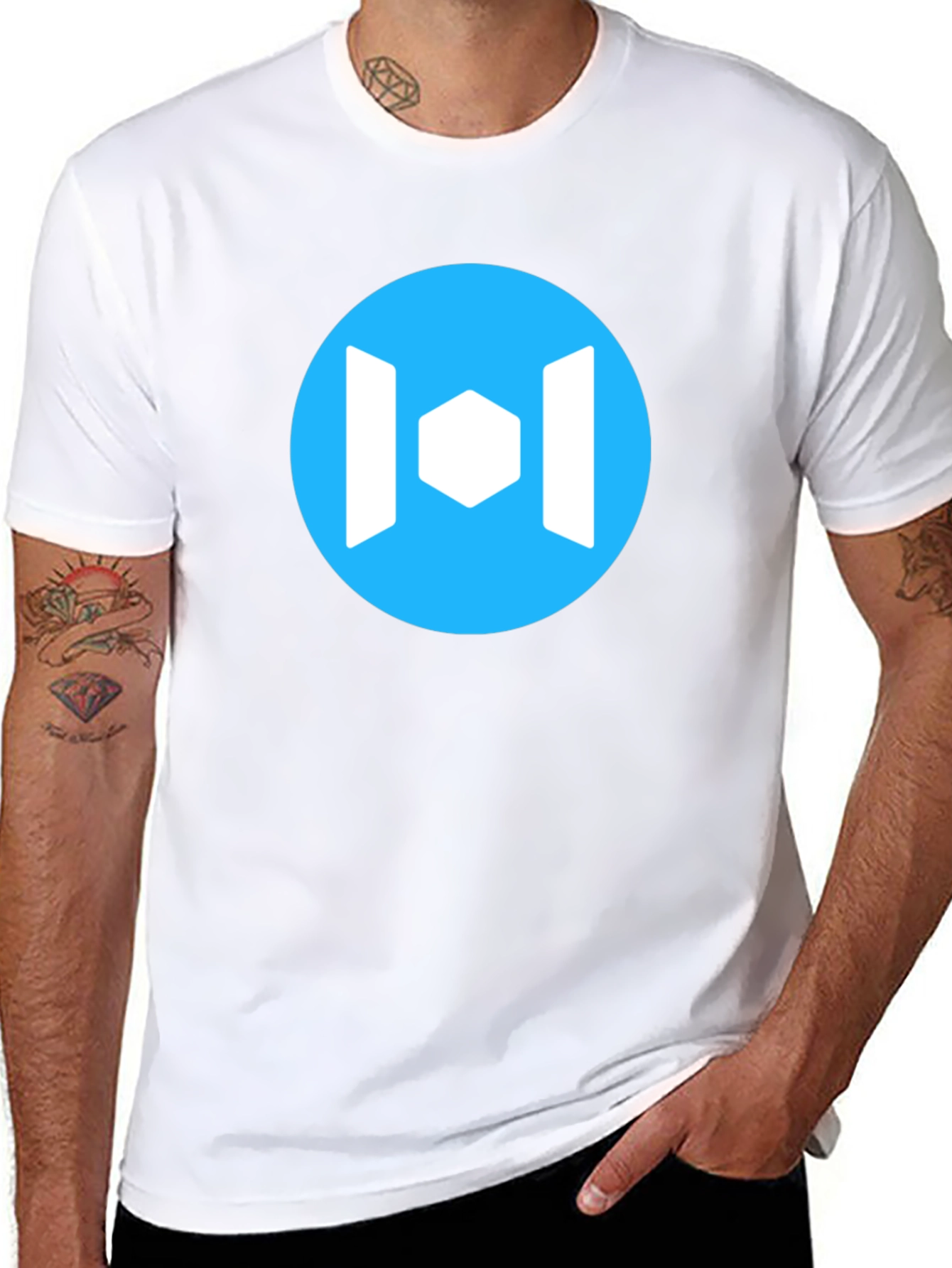 Modern Logo T-Shirt - Casual Wear - Soft Cotton