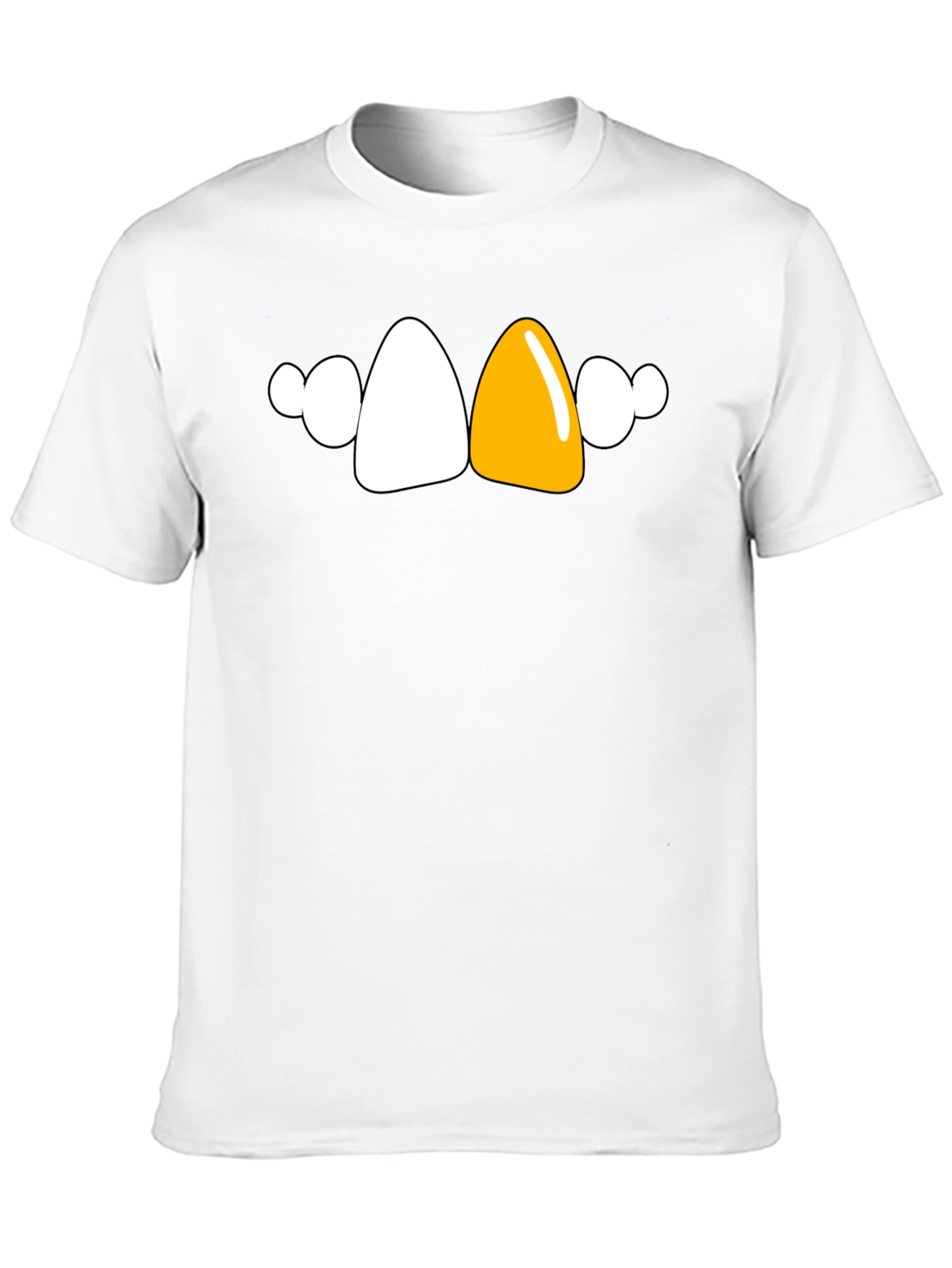 Funny Teeth T-Shirt - Unique Gold Tooth Design