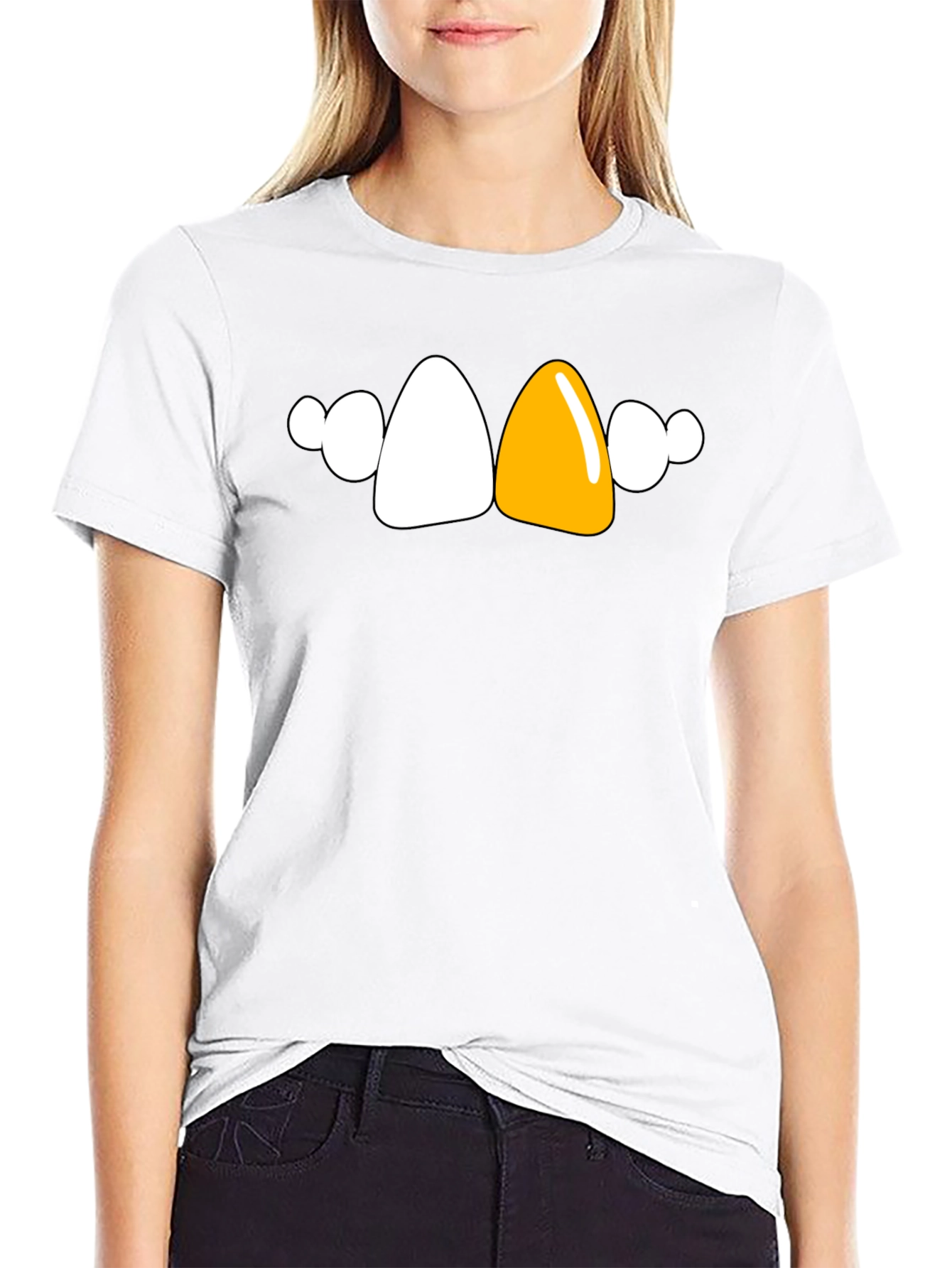 Funny Teeth T-Shirt - Unique Gold Tooth Design