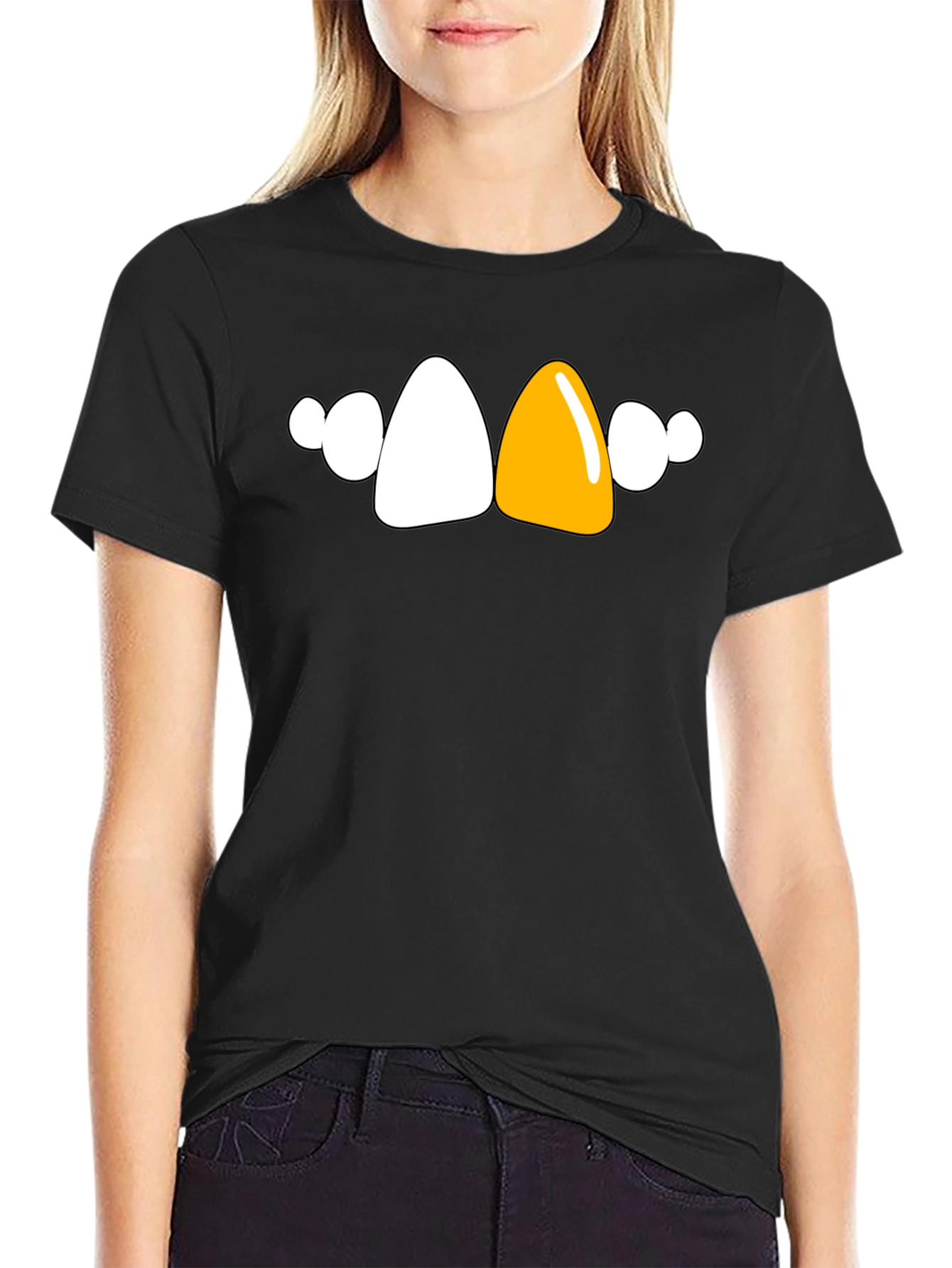 Funny Teeth T-Shirt - Unique Gold Tooth Design