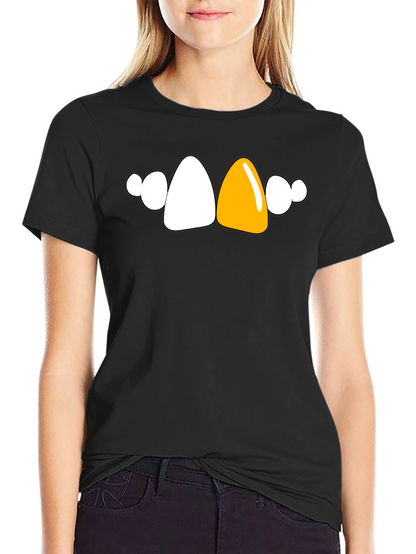 Funny Teeth T-Shirt - Unique Gold Tooth Design