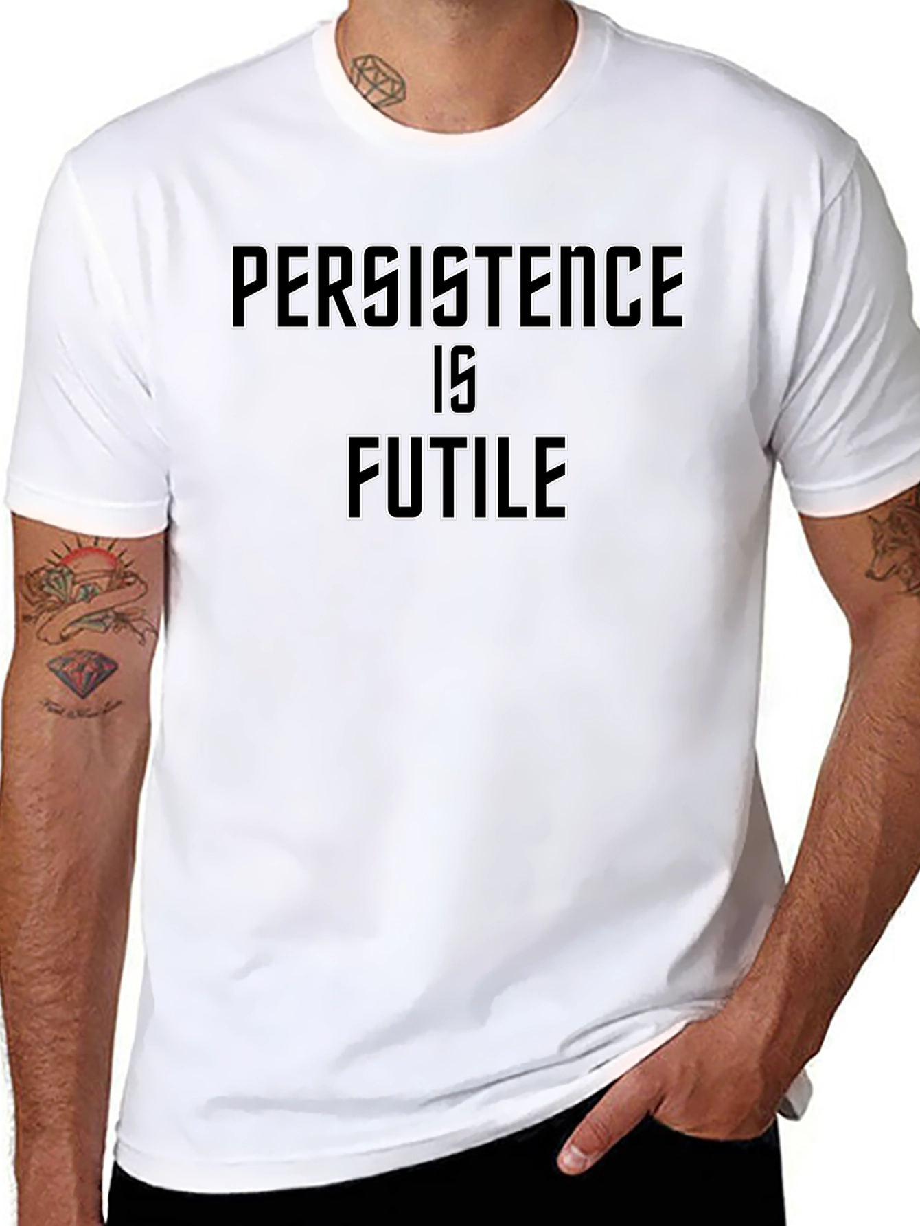 Persistence Is Futile Graphic T-Shirt