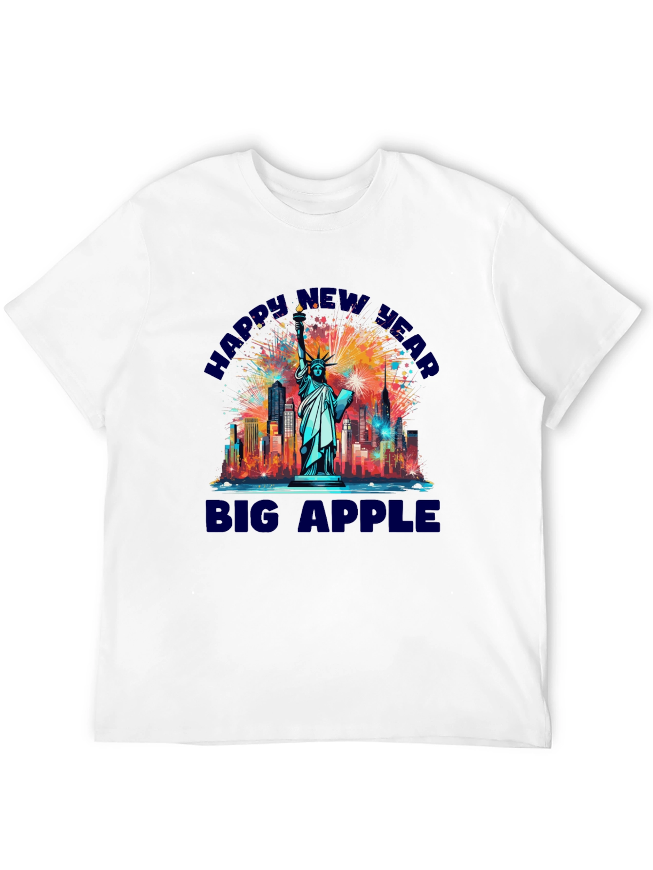 Happy New Year Big Apple T-Shirt