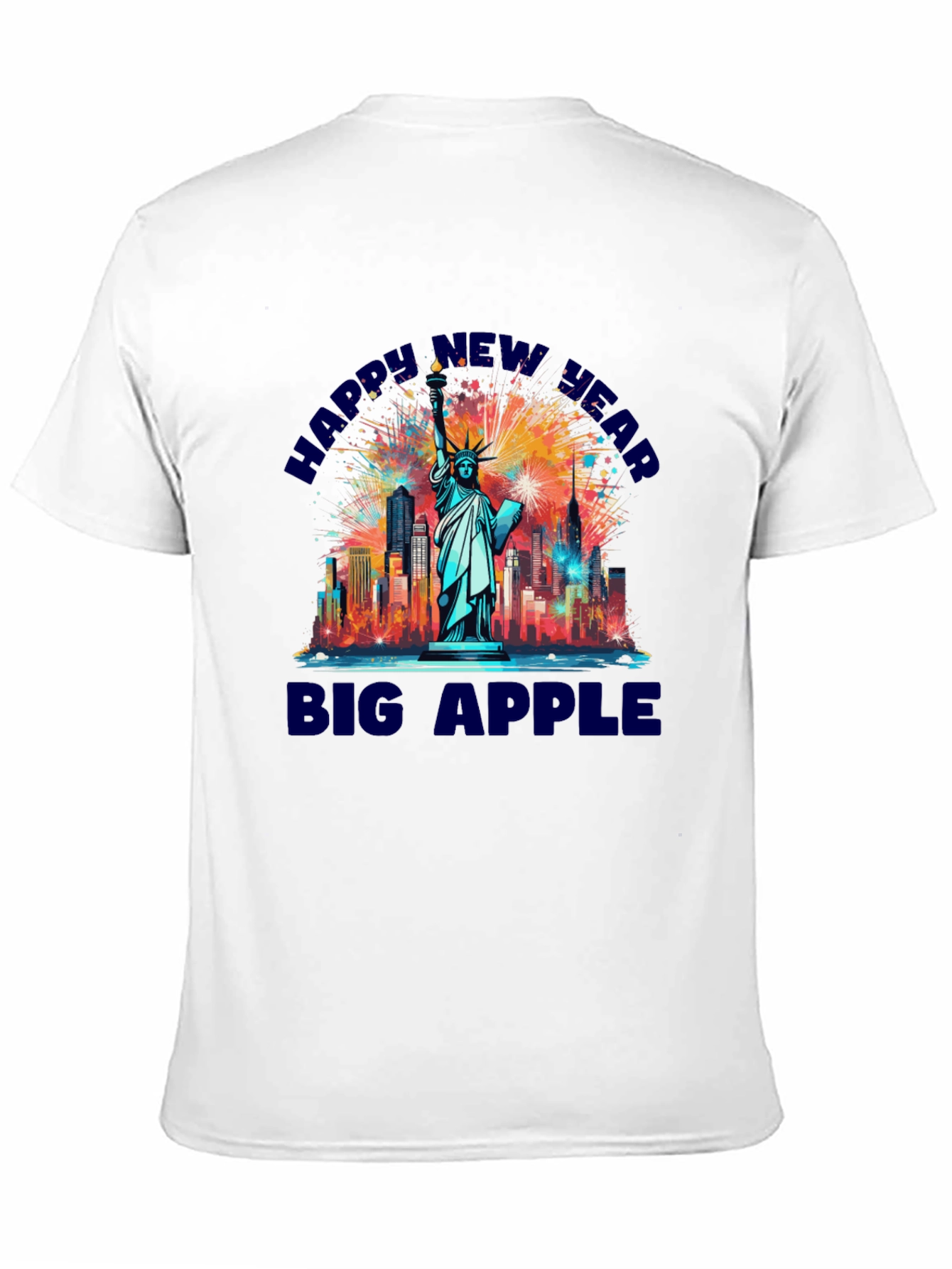 Happy New Year Big Apple T-Shirt