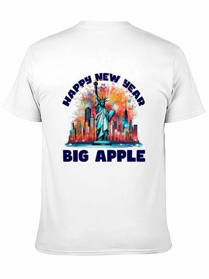 Happy New Year Big Apple T-Shirt