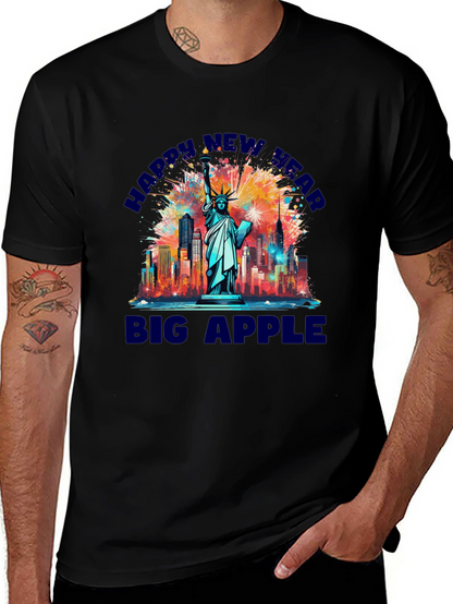 Happy New Year Big Apple T-Shirt