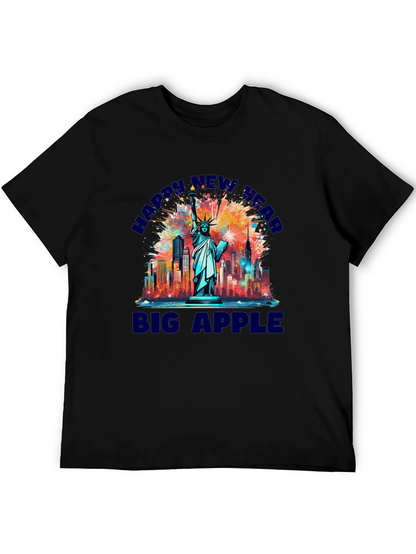 Happy New Year Big Apple T-Shirt