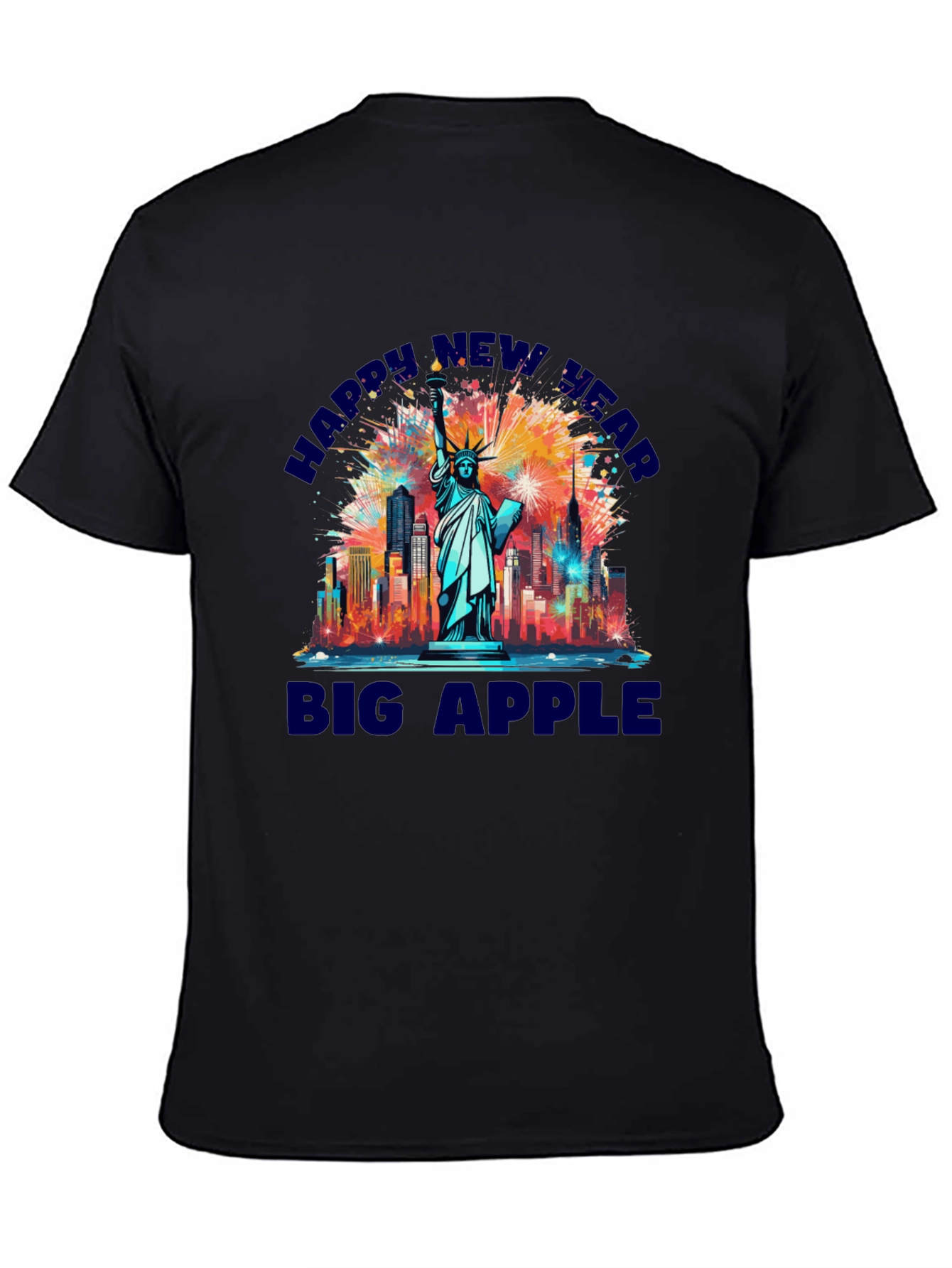 Happy New Year Big Apple T-Shirt