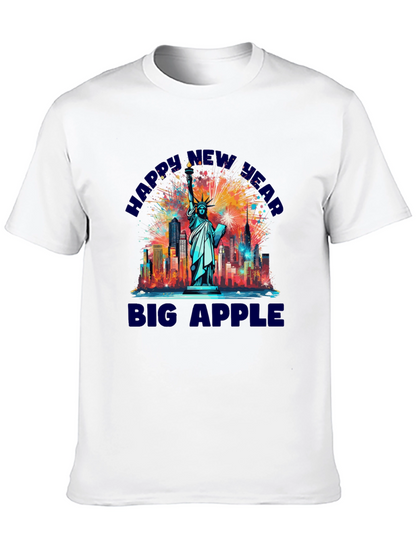 Happy New Year Big Apple T-Shirt