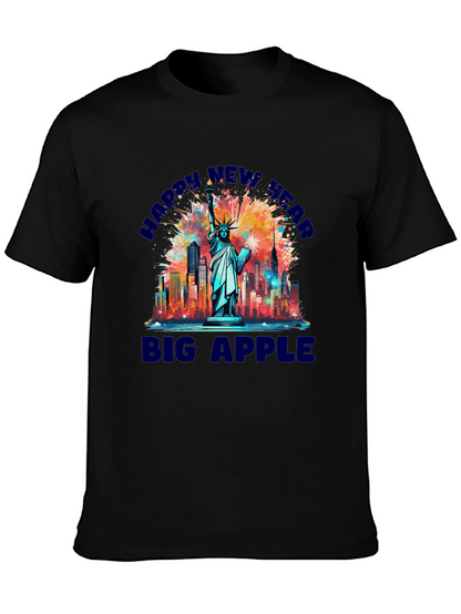 Happy New Year Big Apple T-Shirt