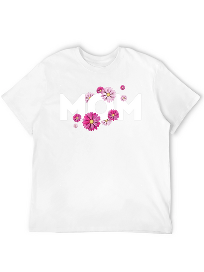 Floral MOM Graphic T-Shirt - Mothers Day Apparel
