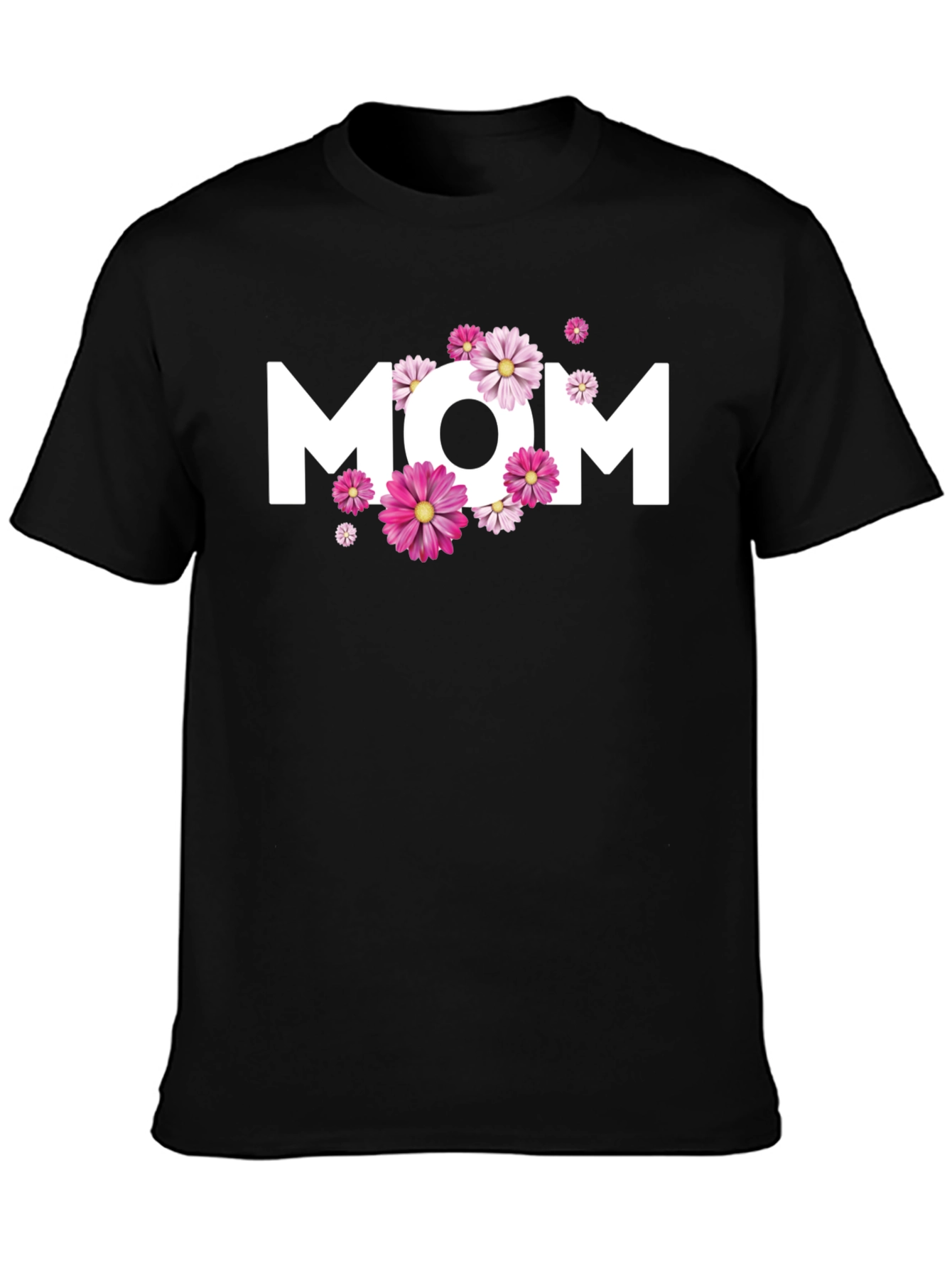 Floral MOM Graphic T-Shirt - Mothers Day Apparel