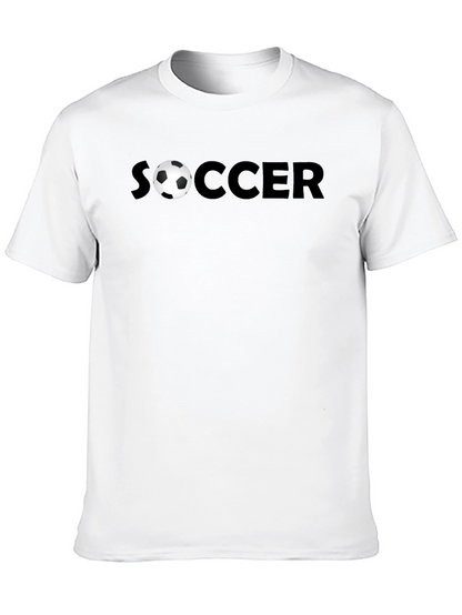 Soccer Graphic T-Shirt - Short Sleeve