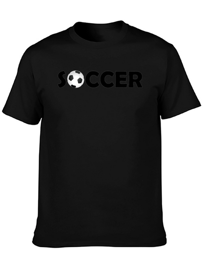 Soccer Graphic T-Shirt - Short Sleeve