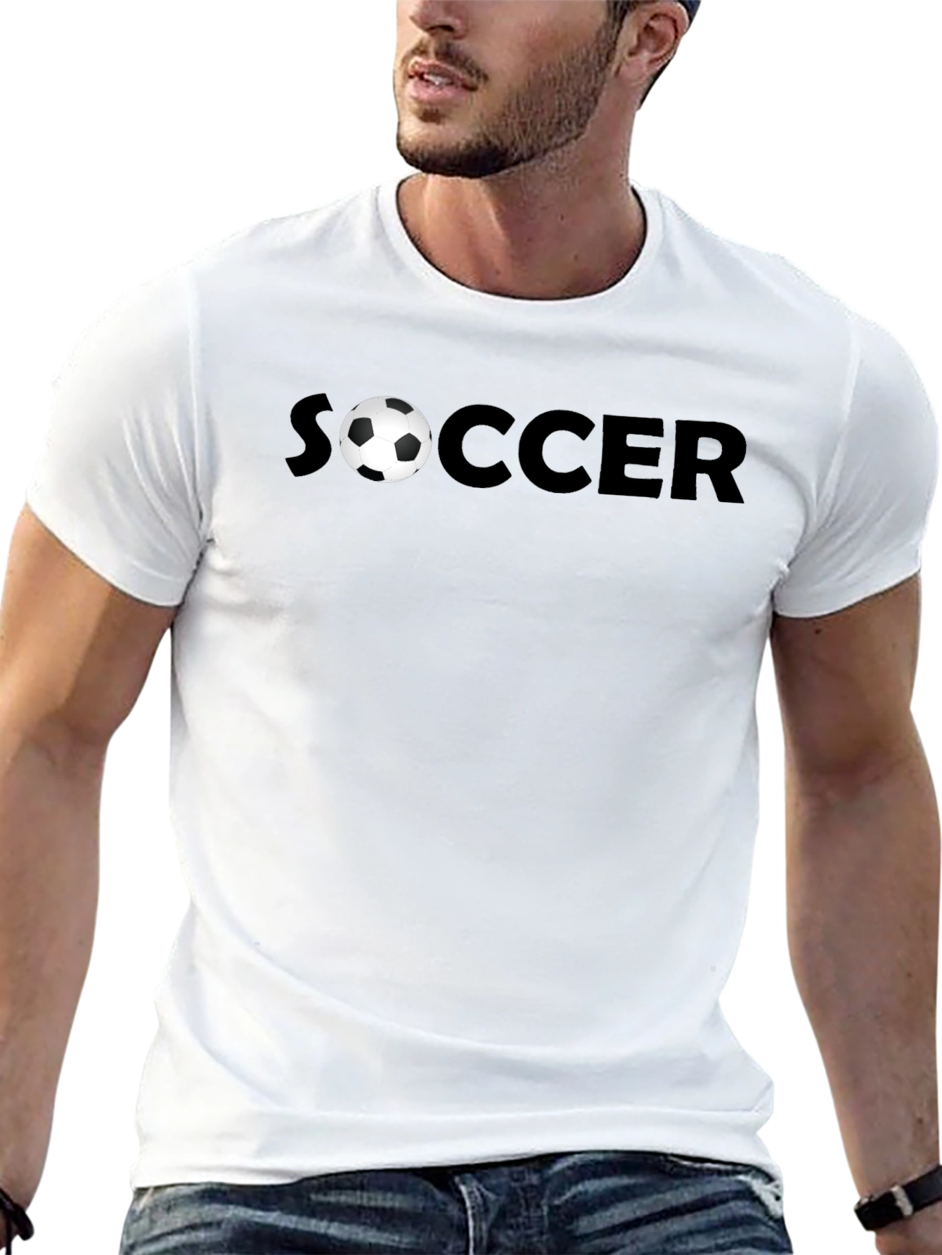 Soccer Graphic T-Shirt - Short Sleeve