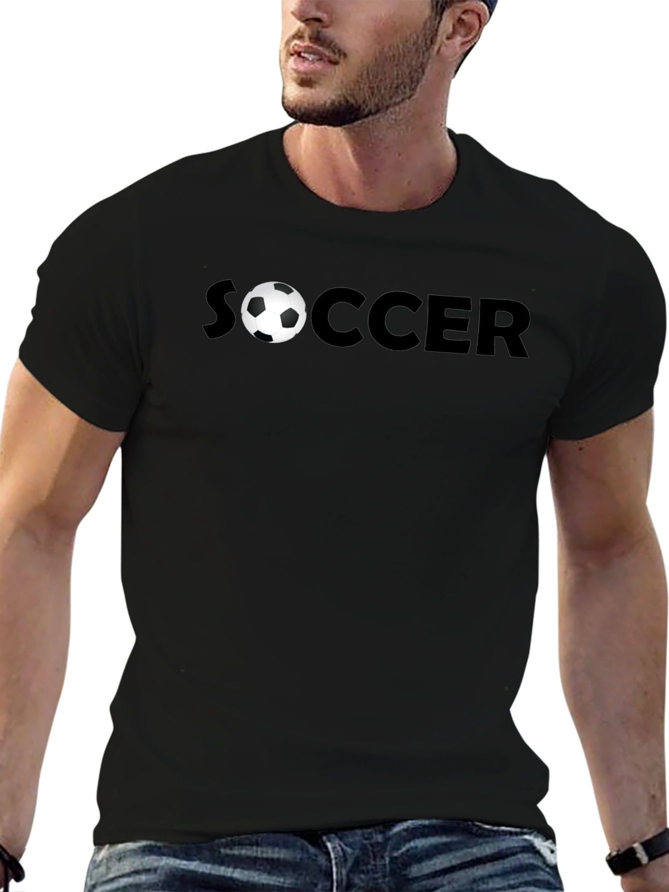 Soccer Graphic T-Shirt - Short Sleeve