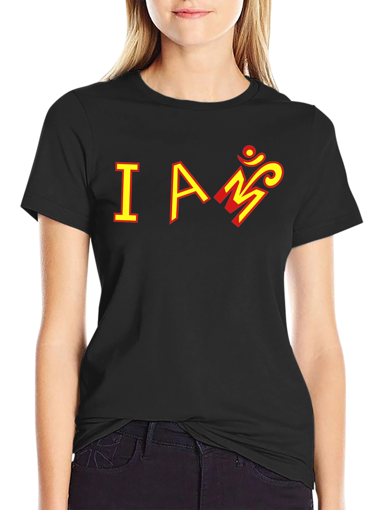 I Am Om T-Shirt - Spiritual Graphic Tee