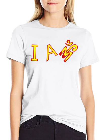 I Am Om T-Shirt - Spiritual Graphic Tee