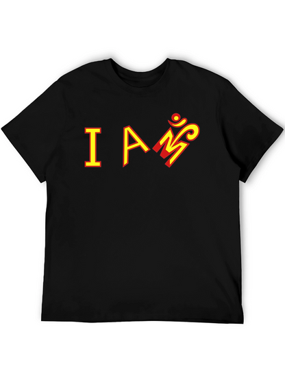 I Am Om T-Shirt - Spiritual Graphic Tee