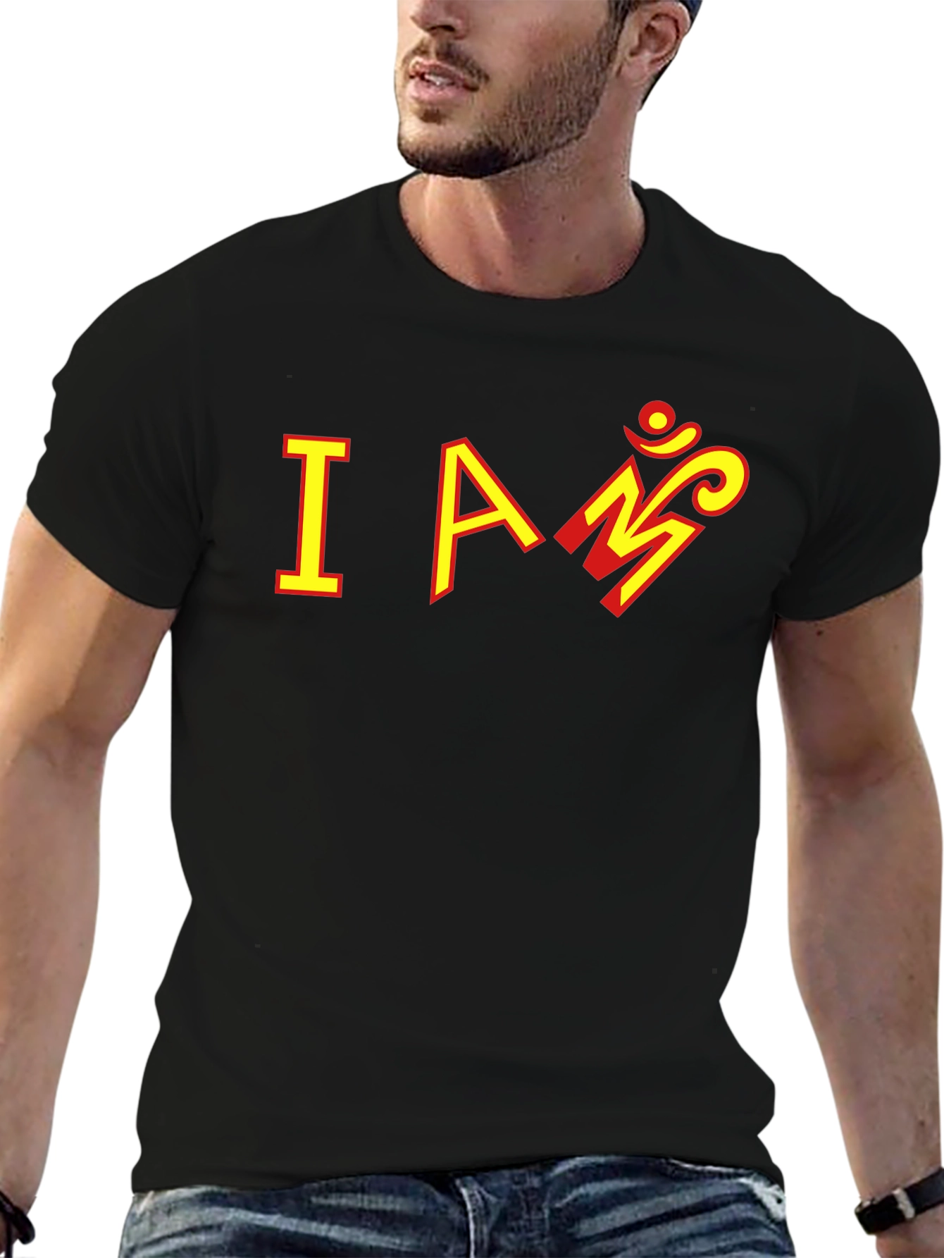 I Am Om T-Shirt - Spiritual Graphic Tee