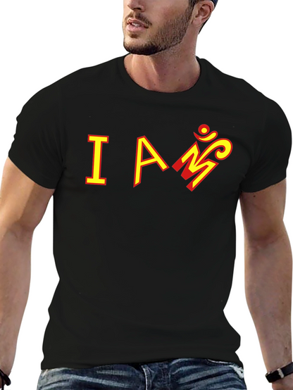 I Am Om T-Shirt - Spiritual Graphic Tee