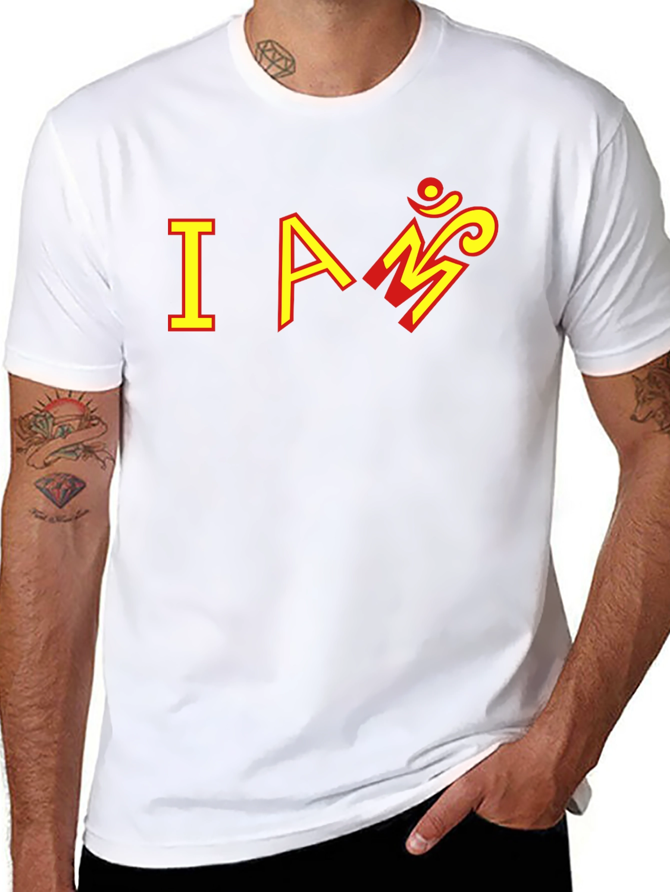 I Am Om T-Shirt - Spiritual Graphic Tee