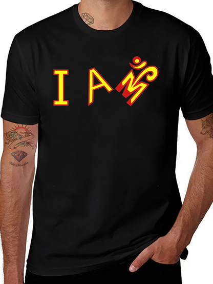 I Am Om T-Shirt - Spiritual Graphic Tee