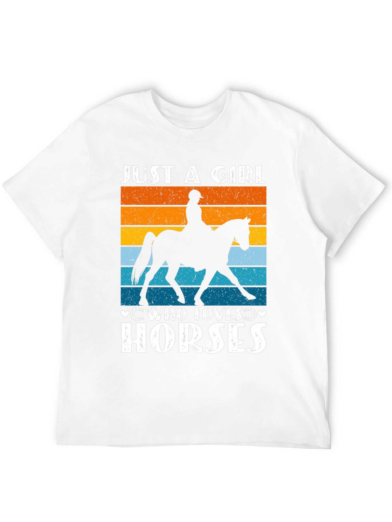 Just a Girl Who Loves Horses T-Shirt